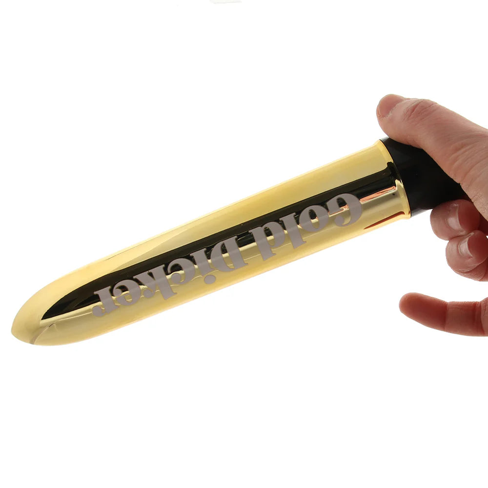Gold Dicker Personal Vibrator