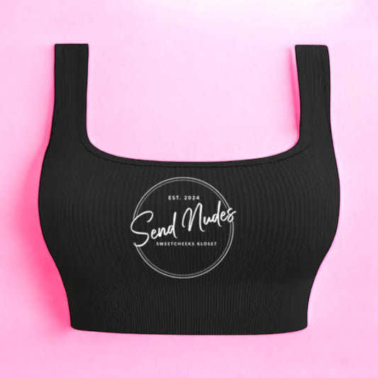 “Send Nudes” Ribbed Tank
