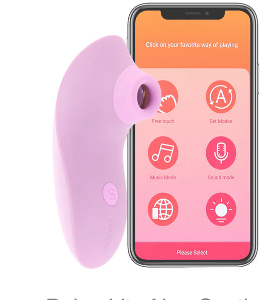 Pulse Lite Neo Suction Stimulator with App in Lavender