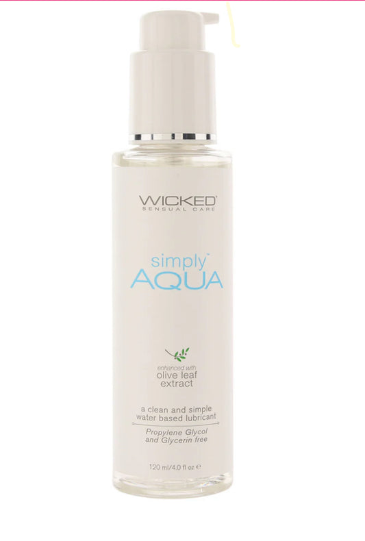 Simply Aqua Lube 4oz / 120ml