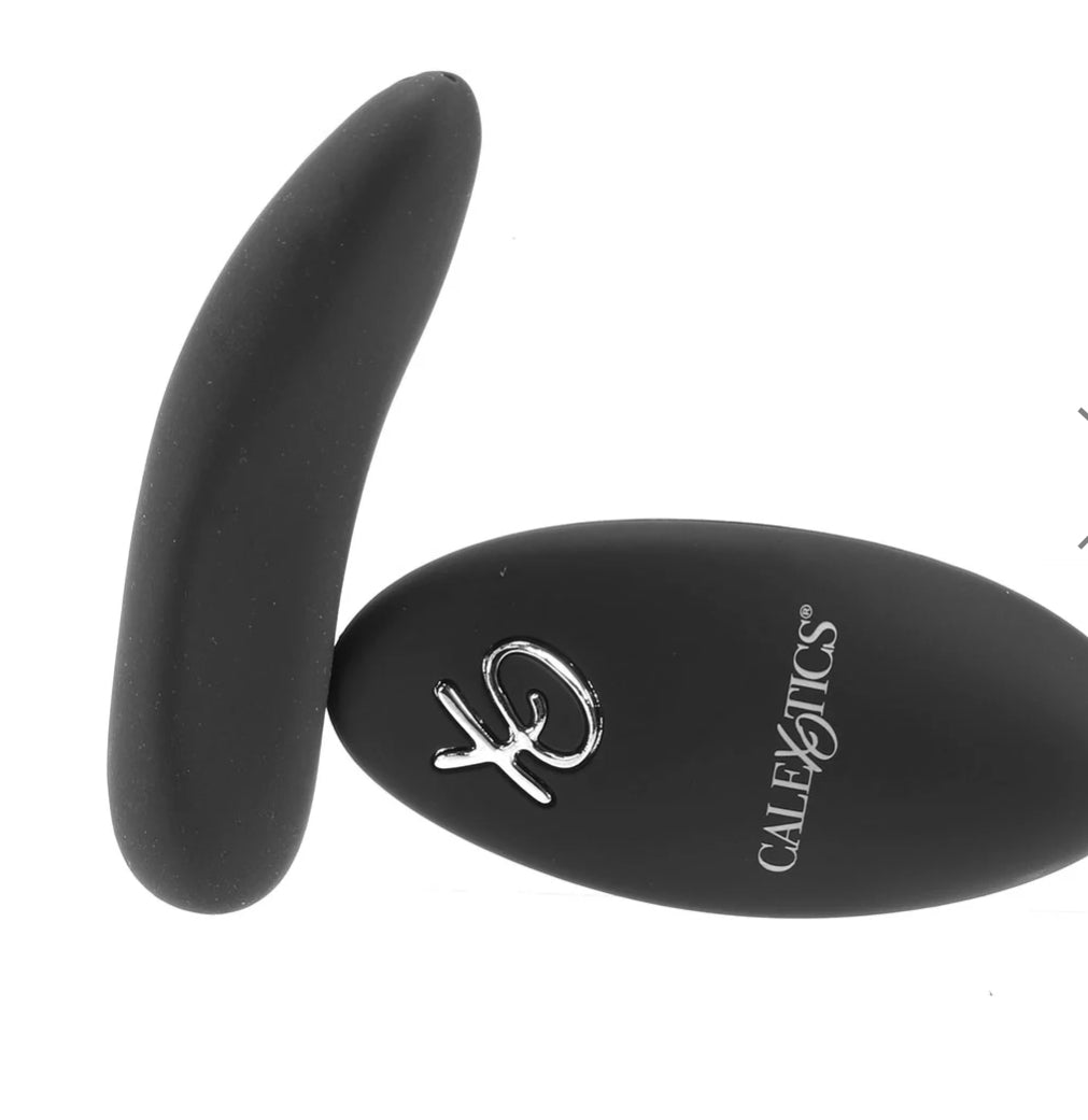 Remote Control Black Lace Panty & Vibe Set