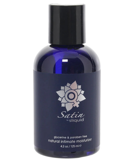 Satin Glycerine Free Natural Lubricant in 4.2oz/125mL