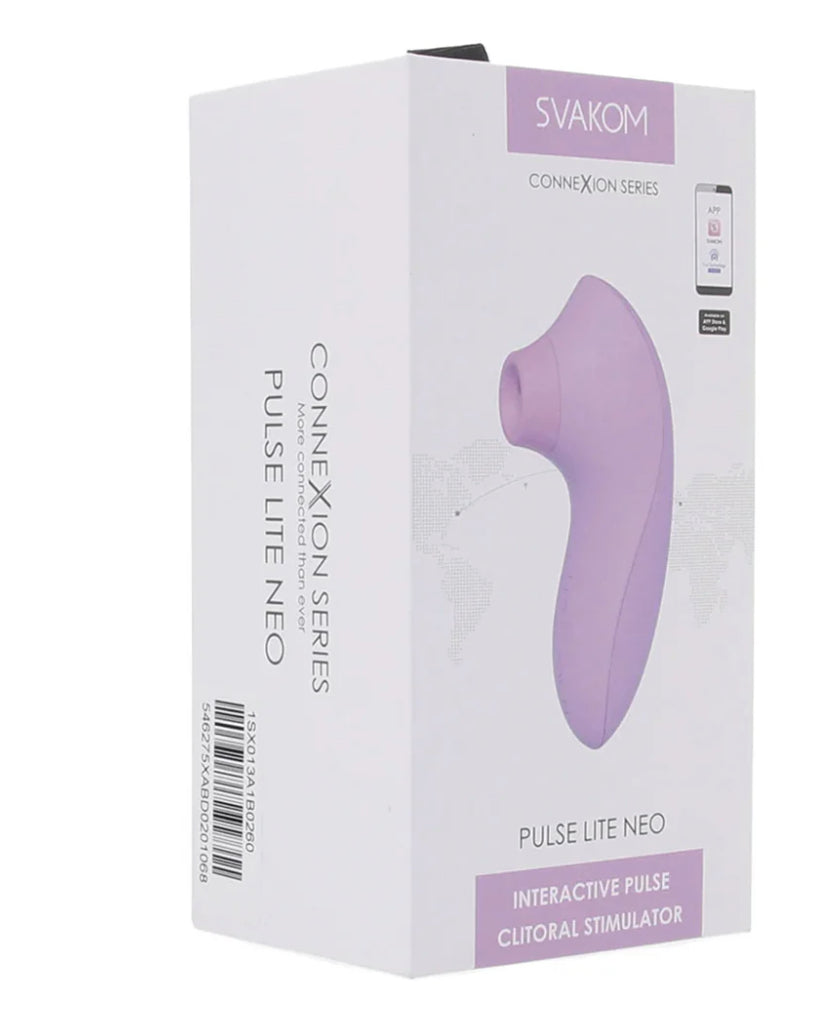 Pulse Lite Neo Suction Stimulator with App in Lavender