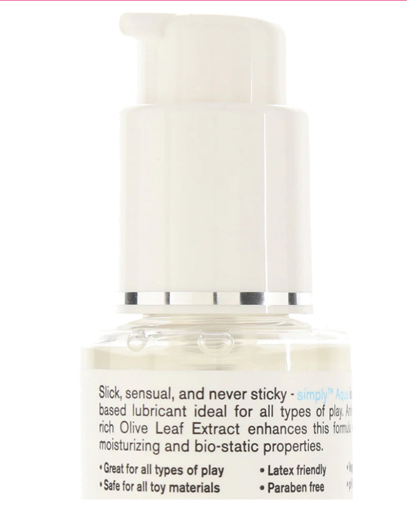 Simply Aqua Lube 4oz / 120ml