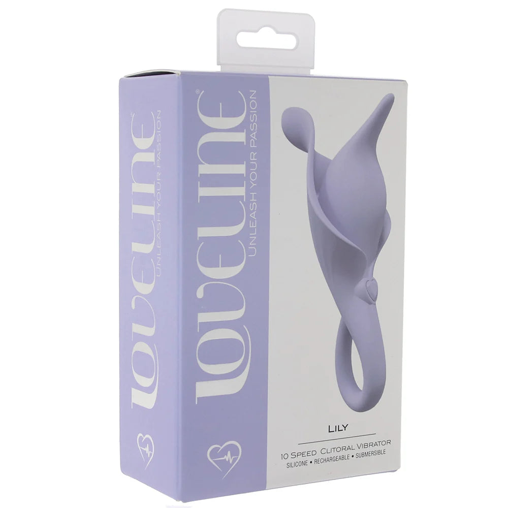 Loveline Lily Clitoral Vibe in Purple