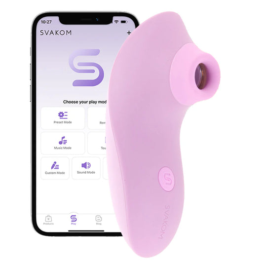 Pulse Lite Neo Suction Stimulator with App in Lavender