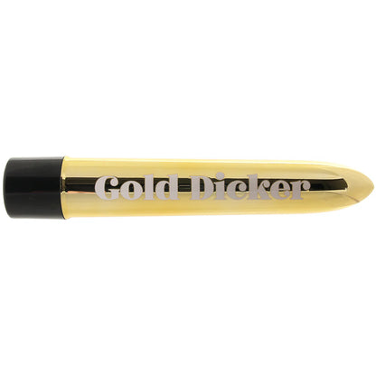 Gold Dicker Personal Vibrator