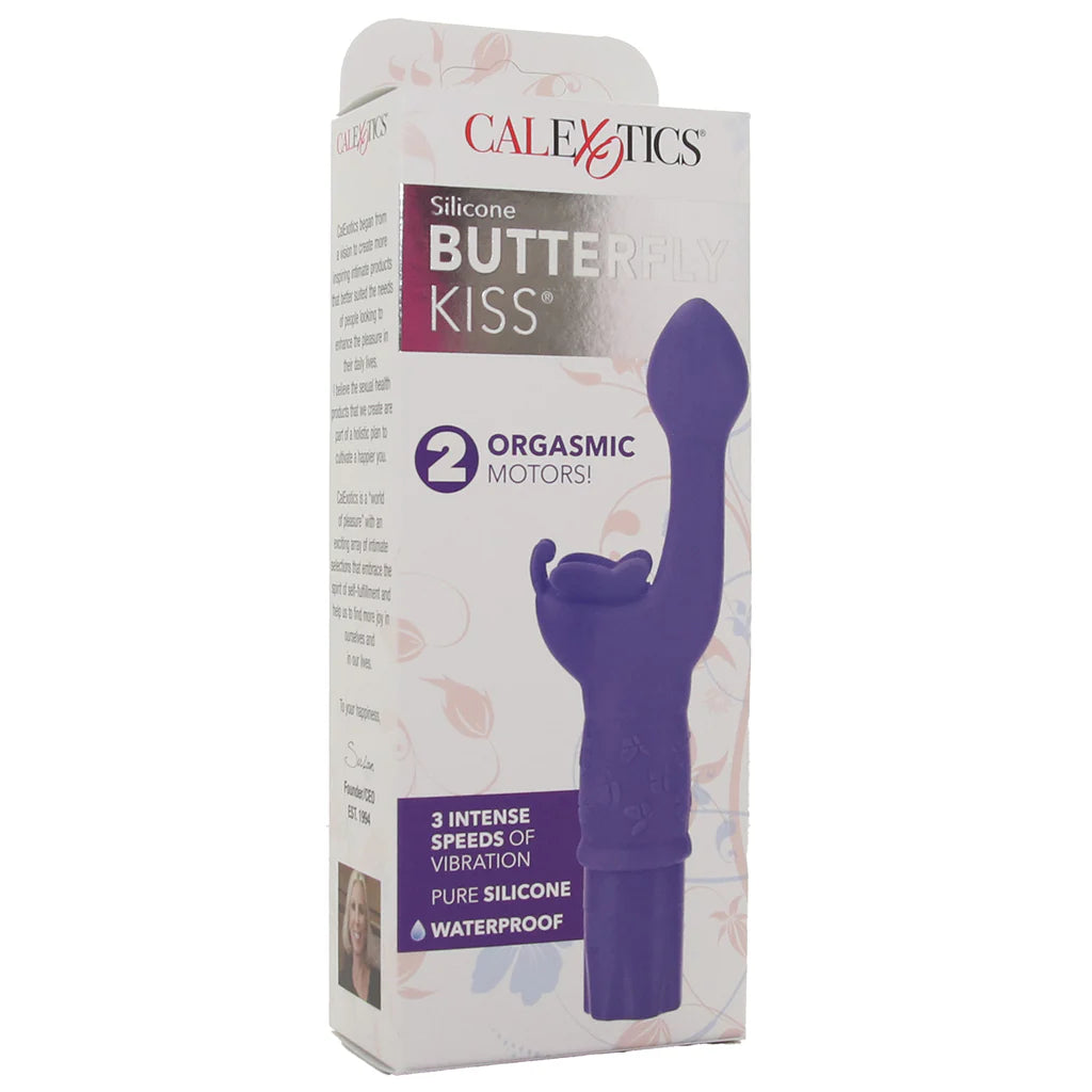 Silicone Butterfly Kiss Vibe in Purple