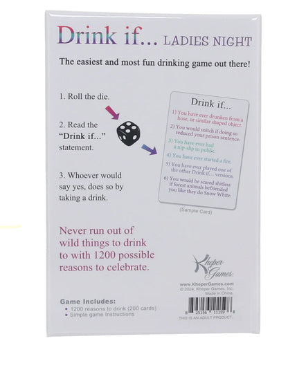 Drink If...Ladies Night Game
