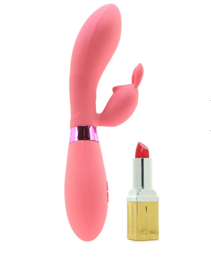 OMG! #SELFIE Silicone Rabbit Vibe in Pink